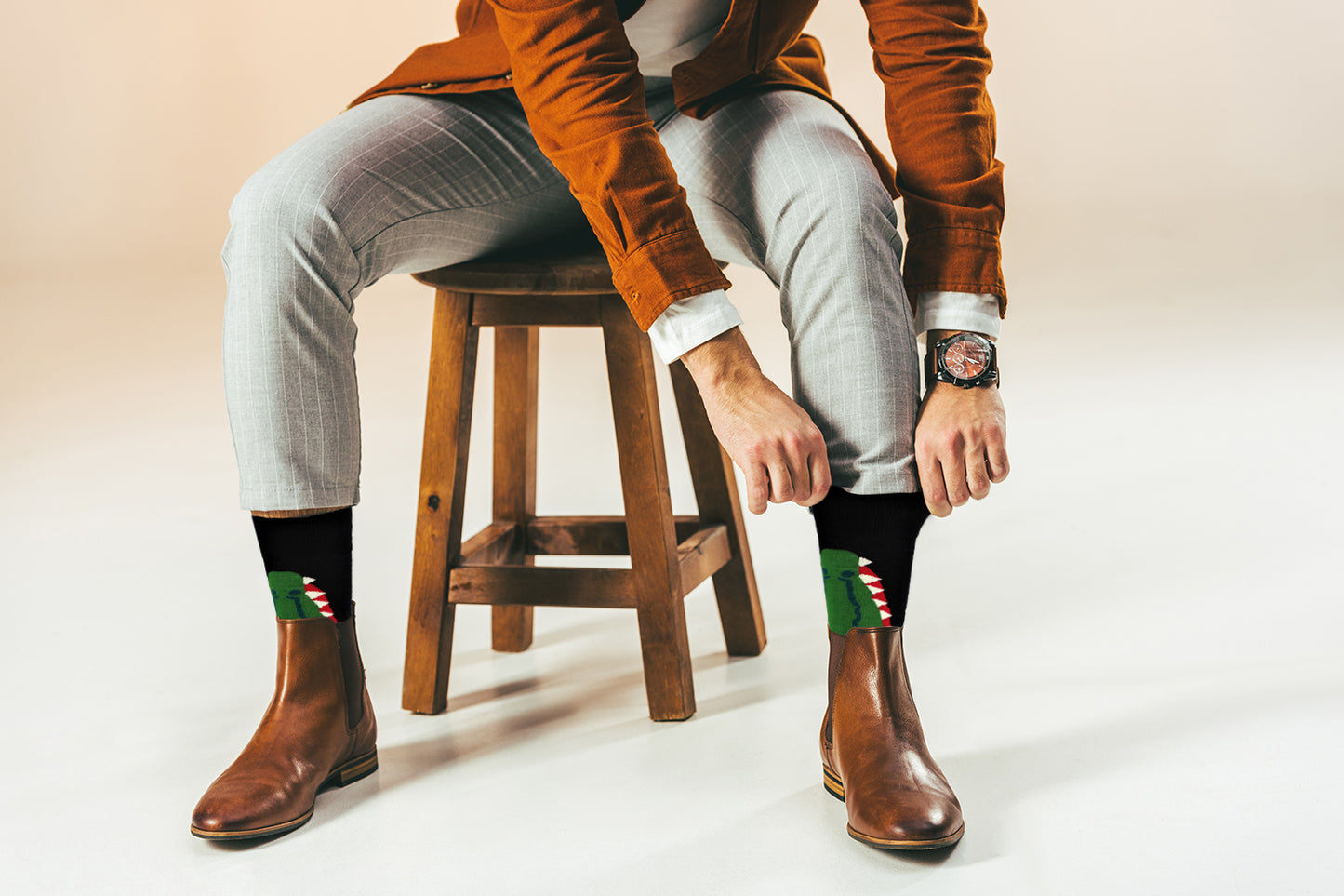 Crocodile Dress Socks
