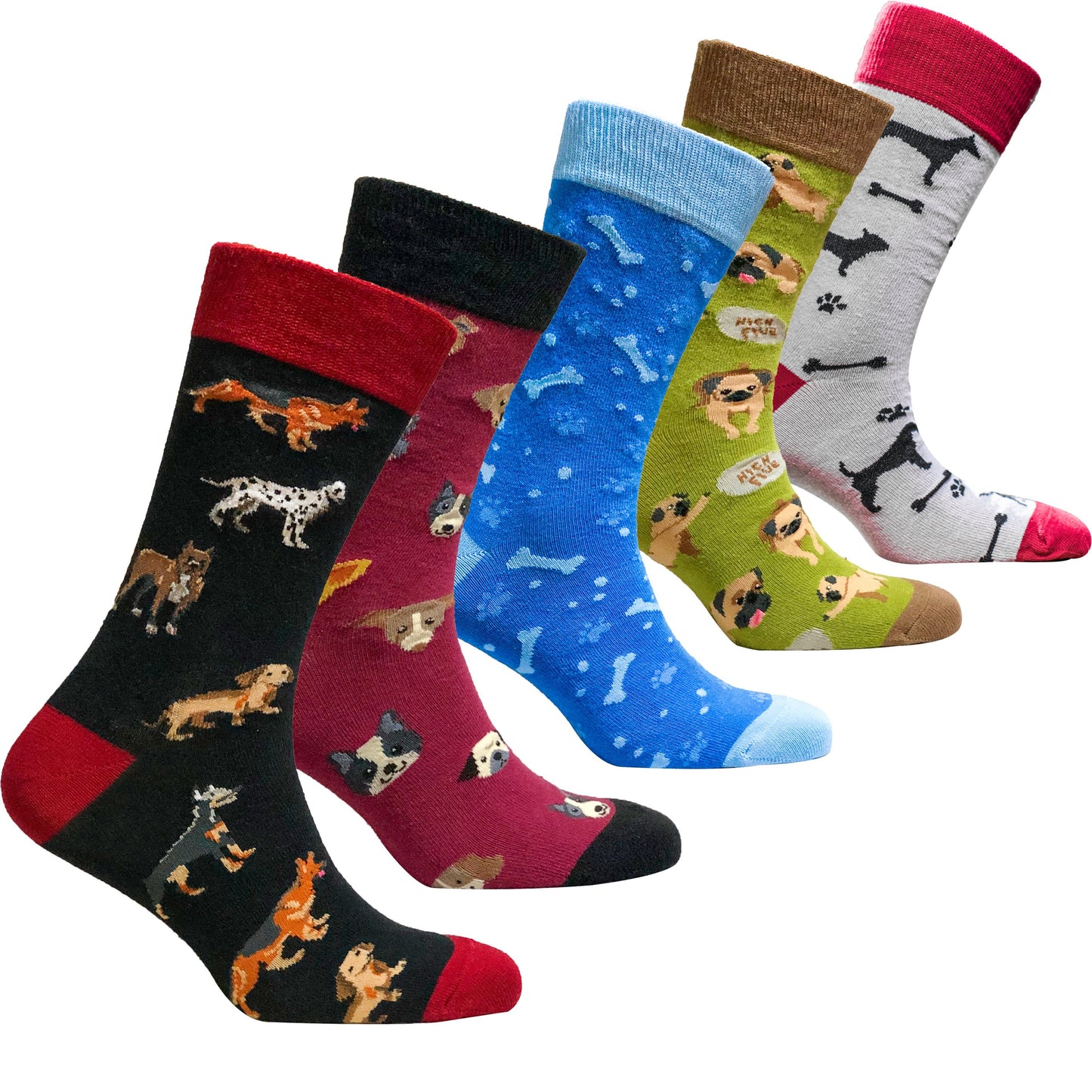 Men's Dogs Socks Bundle