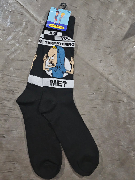 Beavis and Butthead Socks - Perfect for Fans